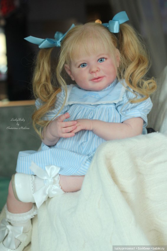 Анечка. Кукла реборн из молда Gabriel by Ann Timmerman