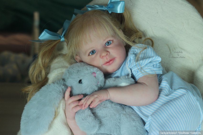 Анечка. Кукла реборн из молда Gabriel by Ann Timmerman