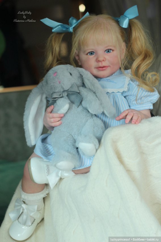 Анечка. Кукла реборн из молда Gabriel by Ann Timmerman