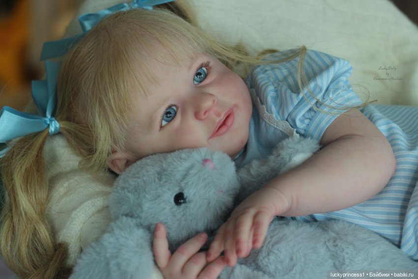 Анечка. Кукла реборн из молда Gabriel by Ann Timmerman