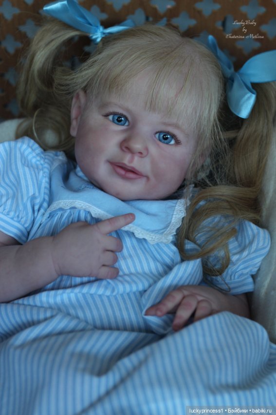 Анечка. Кукла реборн из молда Gabriel by Ann Timmerman