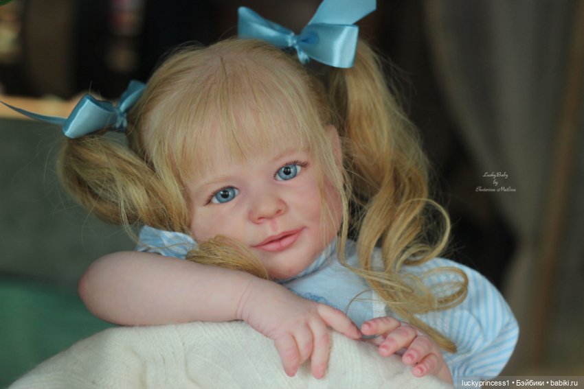 Анечка. Кукла реборн из молда Gabriel by Ann Timmerman