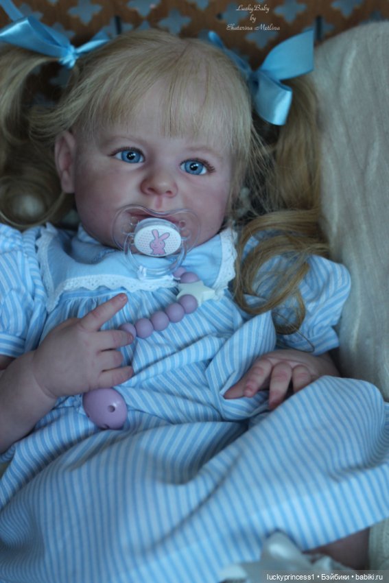 Анечка. Кукла реборн из молда Gabriel by Ann Timmerman