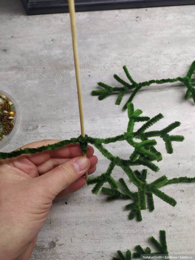 Елочка-ëлка зелёный наряд (фото 6)