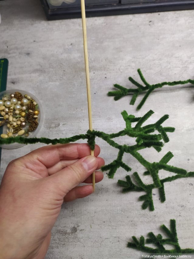 Елочка-ëлка зелёный наряд (фото 5)