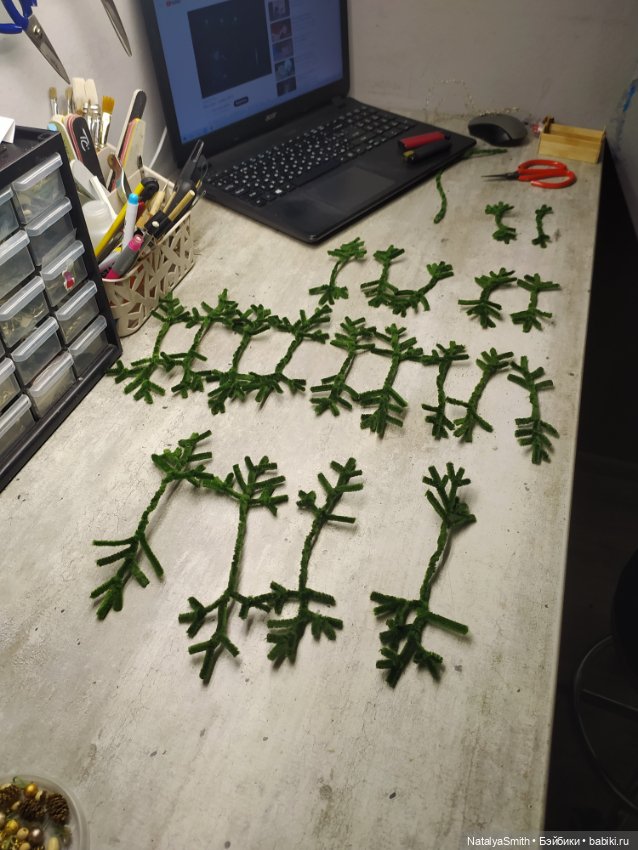 Елочка-ëлка зелёный наряд (фото 3)