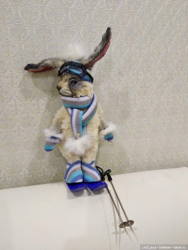 Заяц Крош — Авторские мишки Тедди и друзья: фото (фото 5)