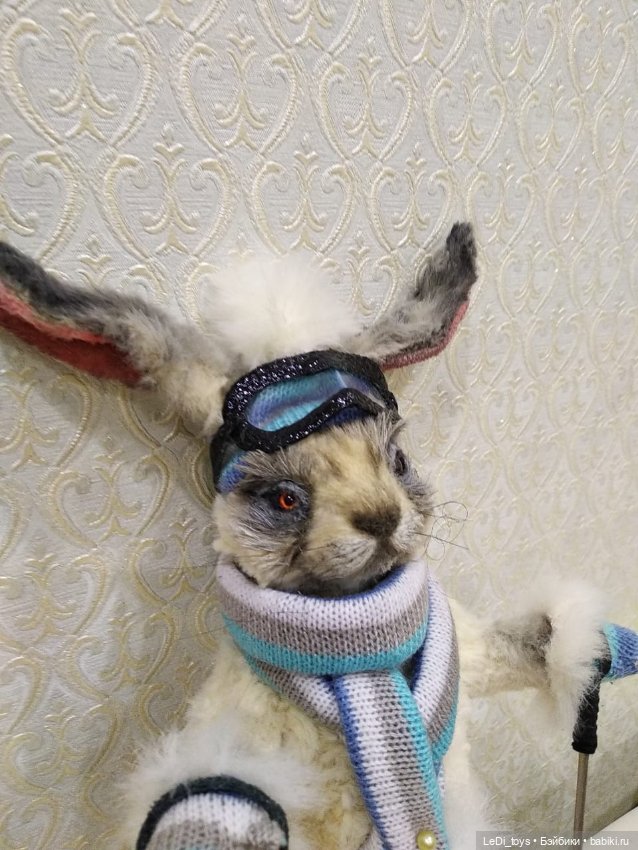 Заяц Крош — Авторские мишки Тедди и друзья: фото (фото 2)