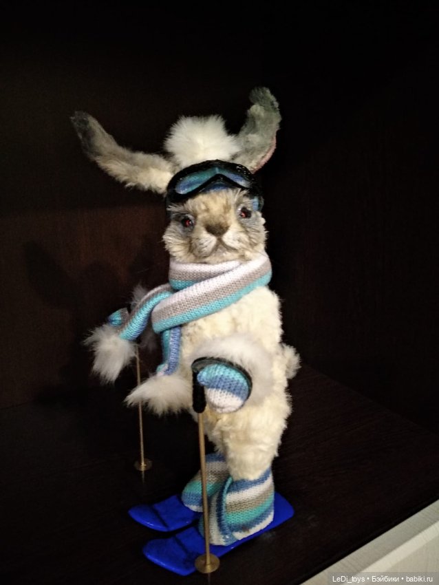 Заяц Крош — Авторские мишки Тедди и друзья: фото (фото 7)