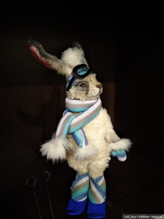 Заяц Крош — Авторские мишки Тедди и друзья: фото