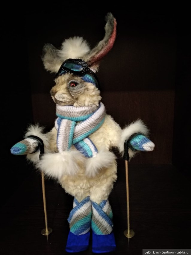 Заяц Крош — Авторские мишки Тедди и друзья: фото (фото 4)