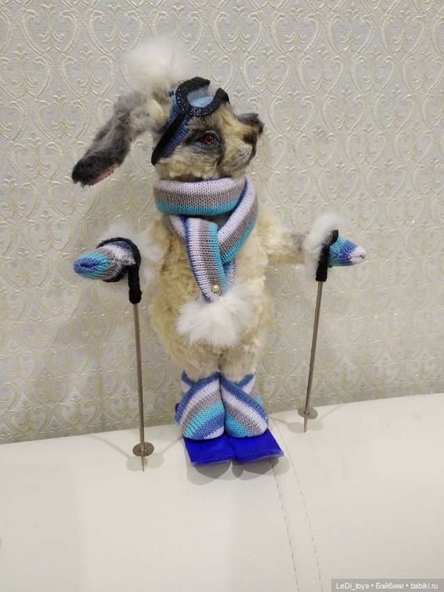 Заяц Крош — Авторские мишки Тедди и друзья: фото (фото 3)