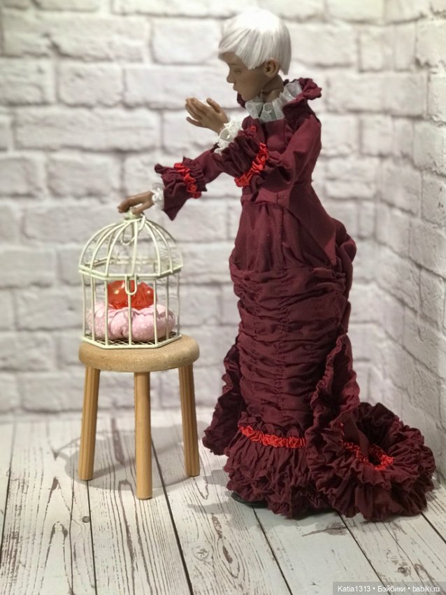 Историческое платье для Птички (часть 2)