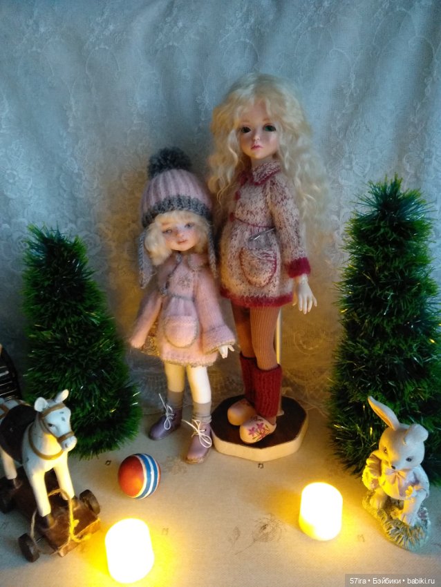 Новый год еще ближе — Одежда и обувь для кукол своими руками: фото