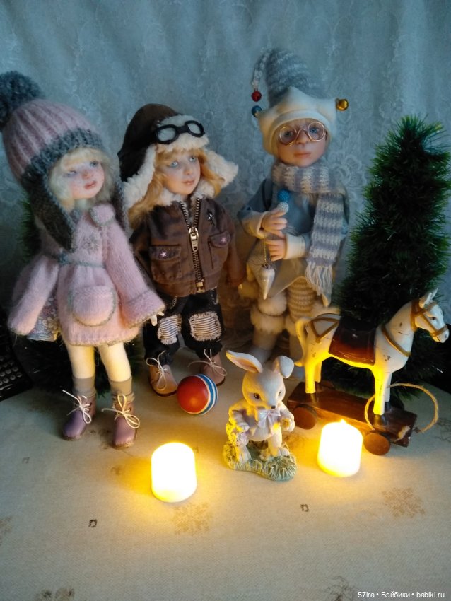 Новый год еще ближе — Одежда и обувь для кукол своими руками: фото (фото 6)