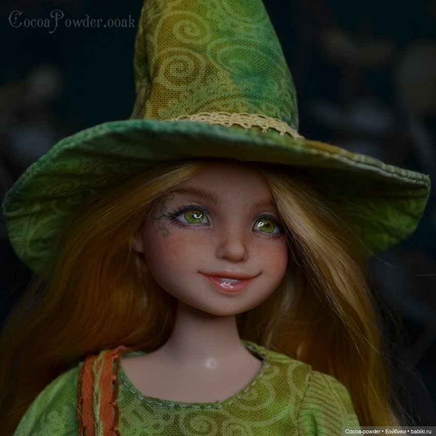 Осенняя ведьмочка — ООАК и репейнт игровых кукол: Bratz (фото 5)