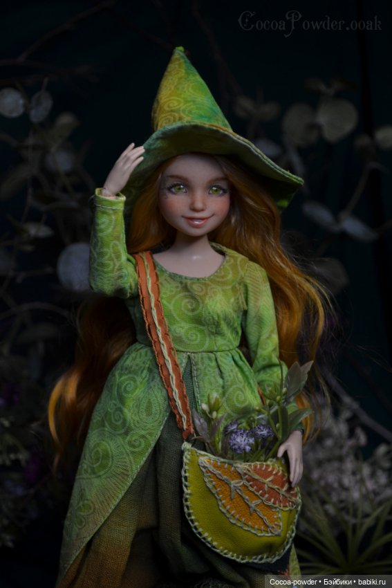 Осенняя ведьмочка — ООАК и репейнт игровых кукол: Bratz