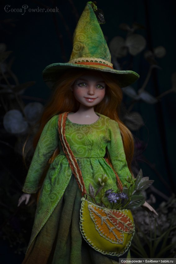 Осенняя ведьмочка — ООАК и репейнт игровых кукол: Bratz