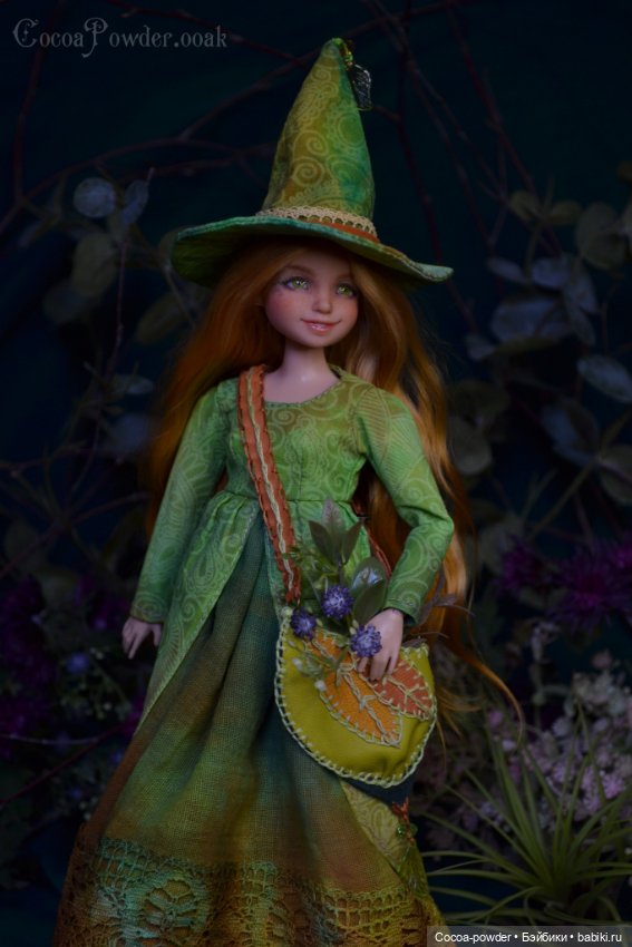 Осенняя ведьмочка — ООАК и репейнт игровых кукол: Bratz (фото 4)