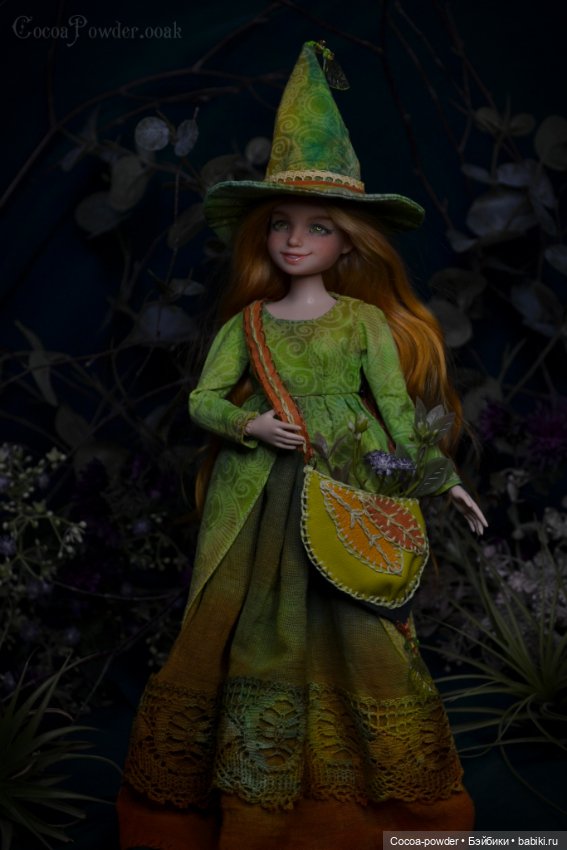 Осенняя ведьмочка — ООАК и репейнт игровых кукол: Bratz (фото 9)