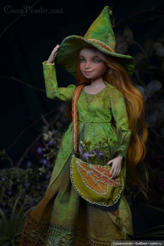 Осенняя ведьмочка — ООАК и репейнт игровых кукол: Bratz