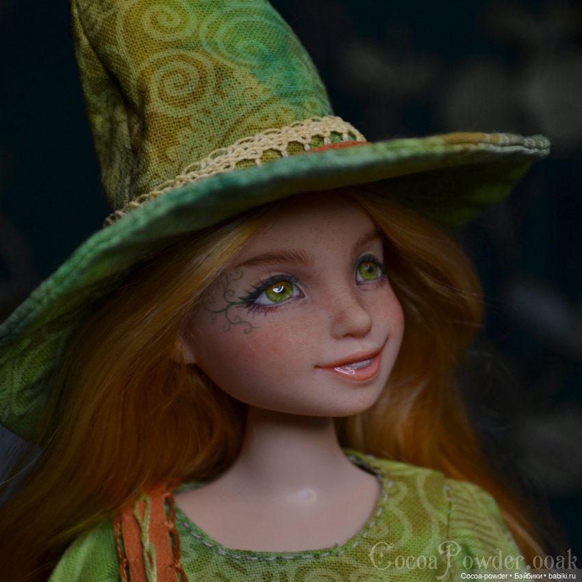 Осенняя ведьмочка — ООАК и репейнт игровых кукол: Bratz (фото 7)