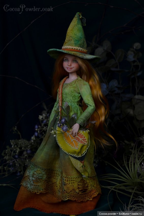 Осенняя ведьмочка — ООАК и репейнт игровых кукол: Bratz (фото 3)