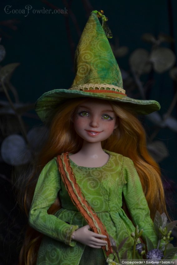 Осенняя ведьмочка — ООАК и репейнт игровых кукол: Bratz (фото 10)