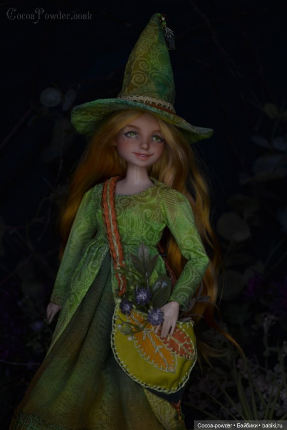 Осенняя ведьмочка — ООАК и репейнт игровых кукол: Bratz