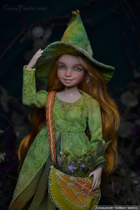 Осенняя ведьмочка — ООАК и репейнт игровых кукол: Bratz