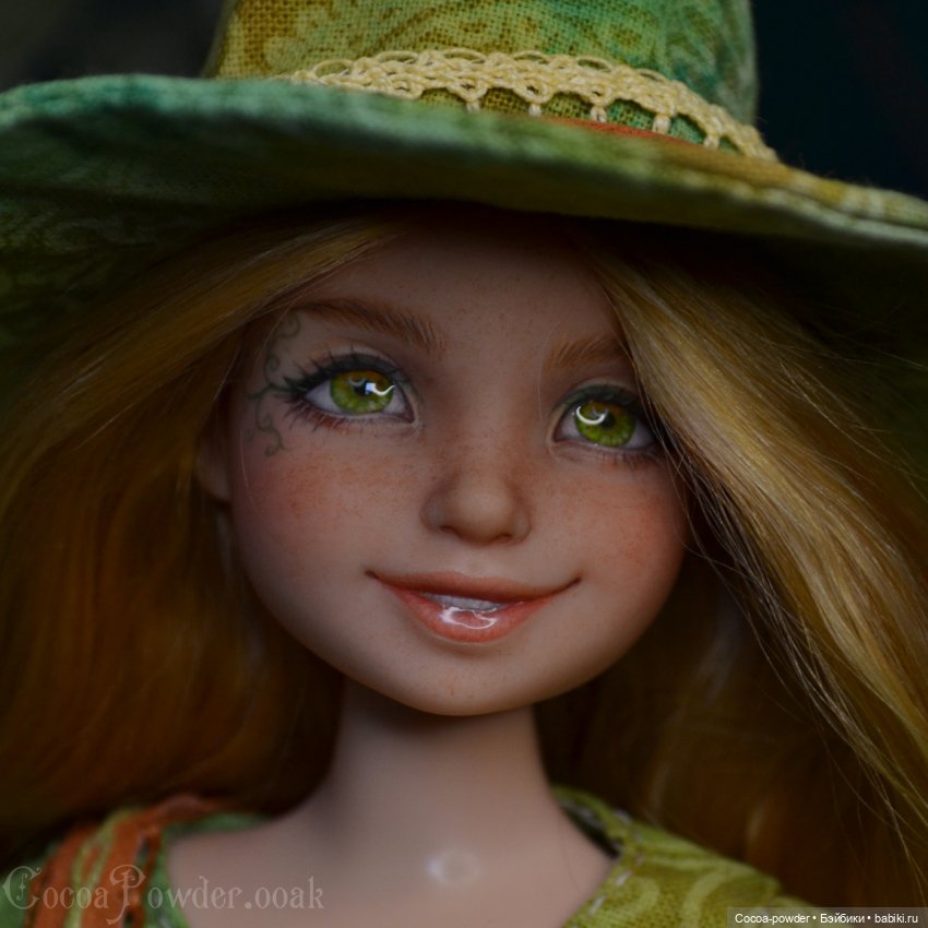 Осенняя ведьмочка — ООАК и репейнт игровых кукол: Bratz (фото 6)