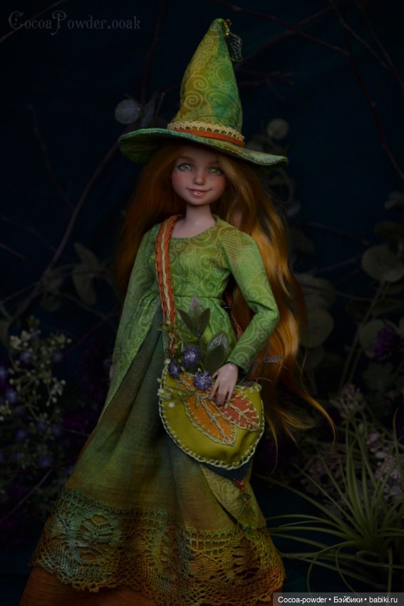 Осенняя ведьмочка — ООАК и репейнт игровых кукол: Bratz (фото 2)