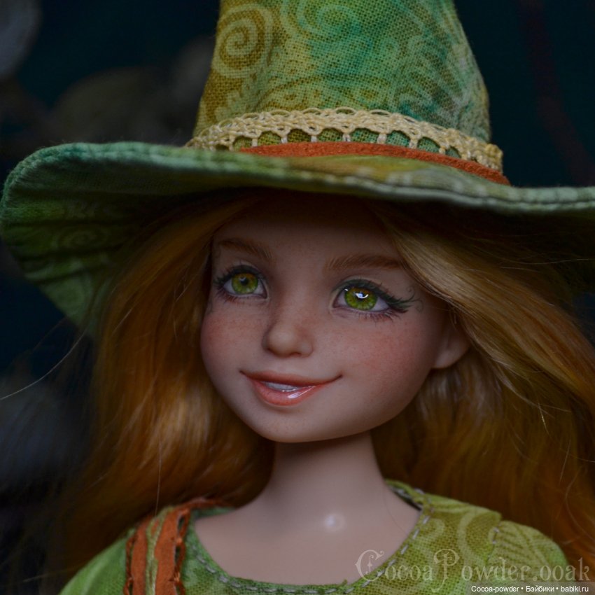 Осенняя ведьмочка — ООАК и репейнт игровых кукол: Bratz (фото 8)