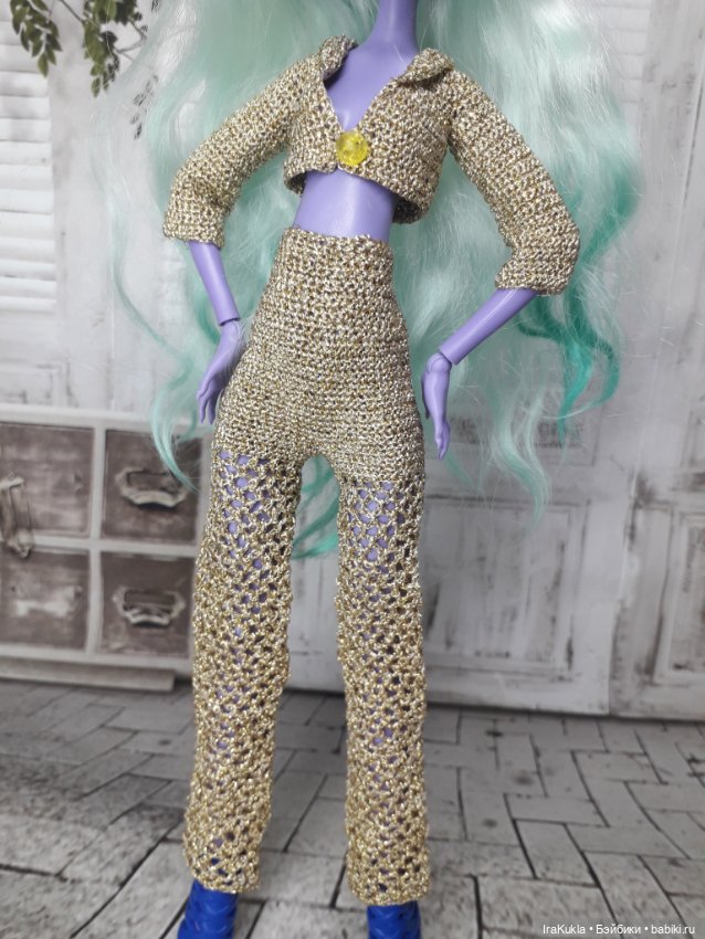 Магия золота — Одежда и обувь для кукол своими руками: фото (фото 2)