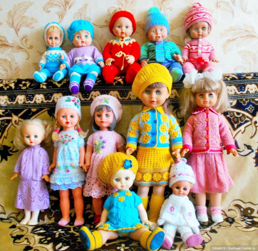 Моя винтажная коллекция кукол