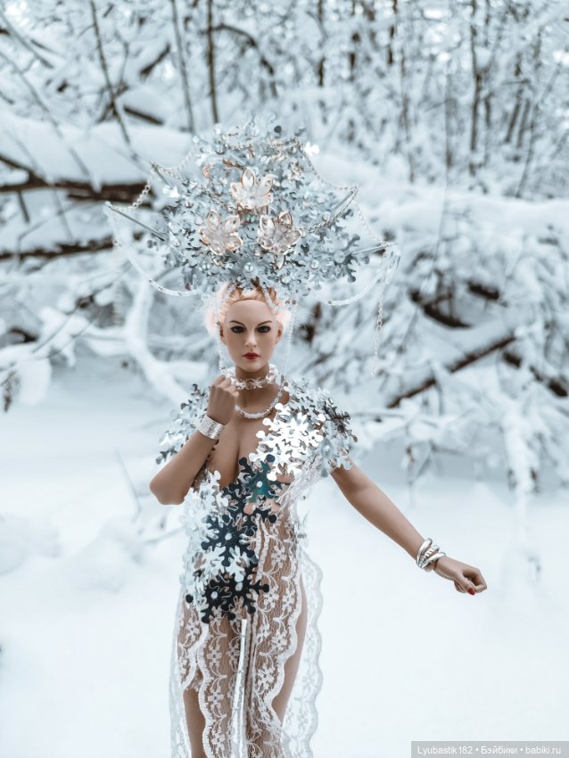 Зимняя Королева — Куклы Phicen (TBLeague/Фицен): бесшовные тела (фото 4)