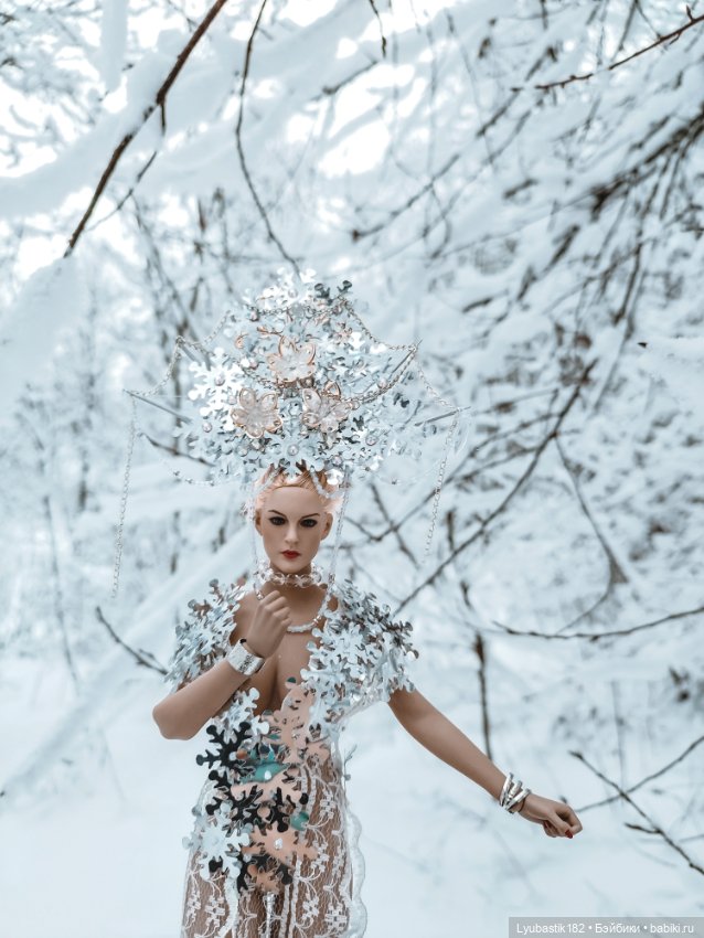 Зимняя Королева — Куклы Phicen (TBLeague/Фицен): бесшовные тела (фото 5)