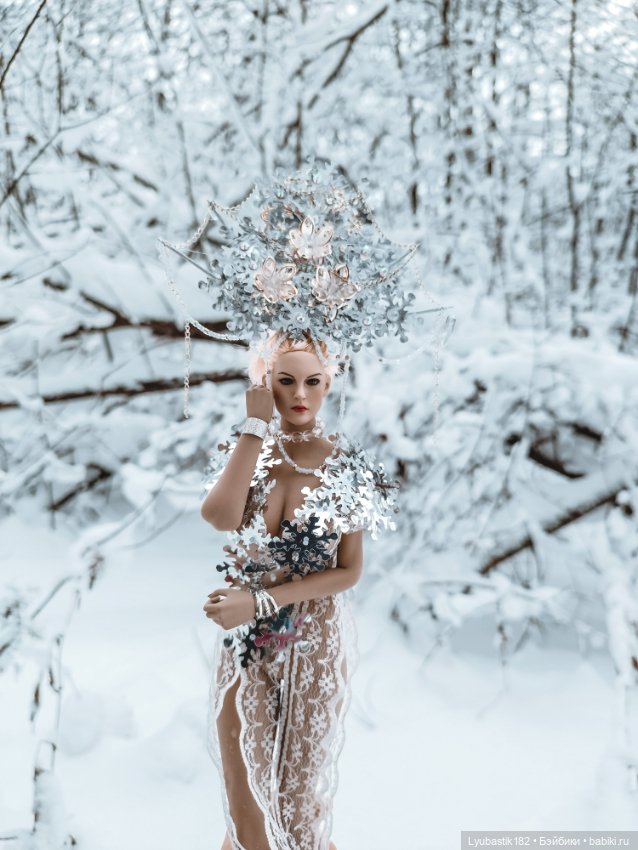Зимняя Королева — Куклы Phicen (TBLeague/Фицен): бесшовные тела (фото 7)