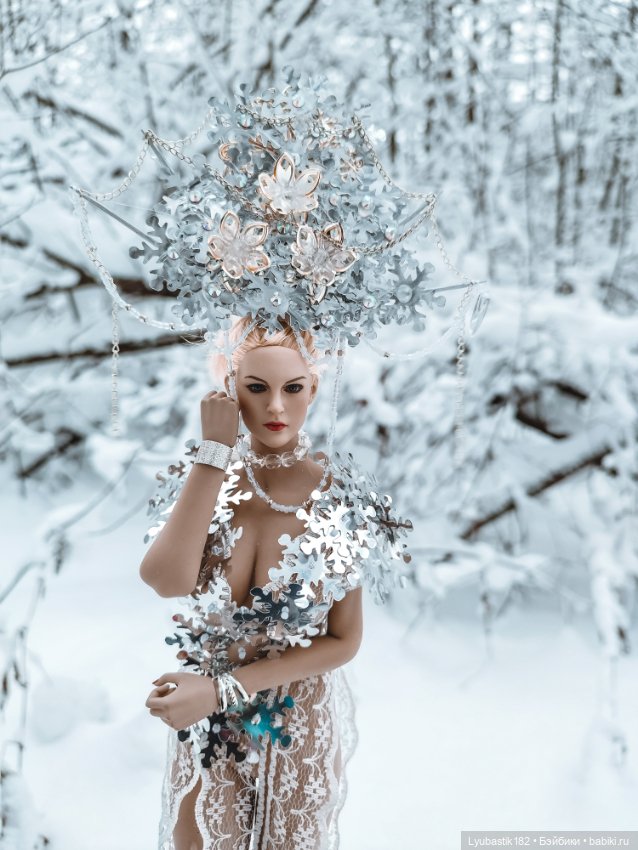 Зимняя Королева — Куклы Phicen (TBLeague/Фицен): бесшовные тела (фото 3)