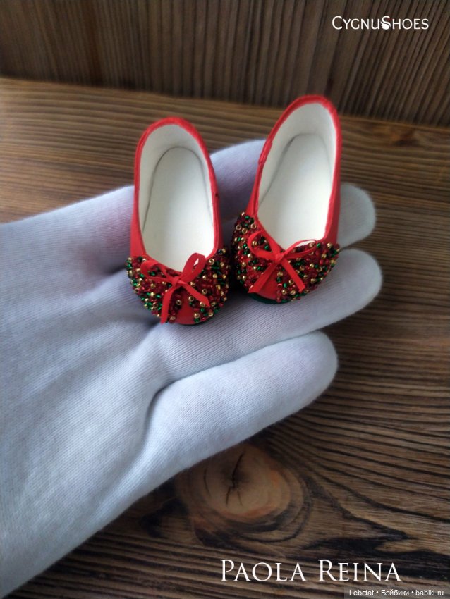 Обувь новогодняя зимняя. Немного бисерного сумасшествия (фото 9)