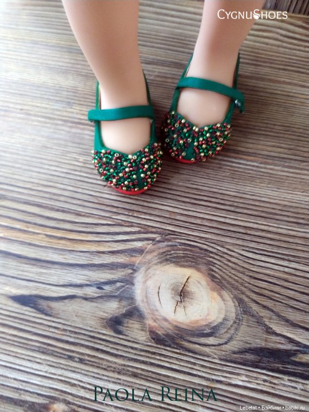 Обувь новогодняя зимняя. Немного бисерного сумасшествия