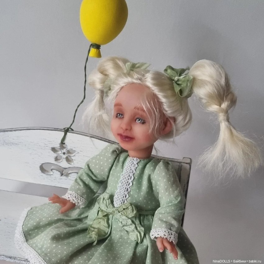 Малышка Светка — Лепка авторских кукол: полимерная глина (фото 3)