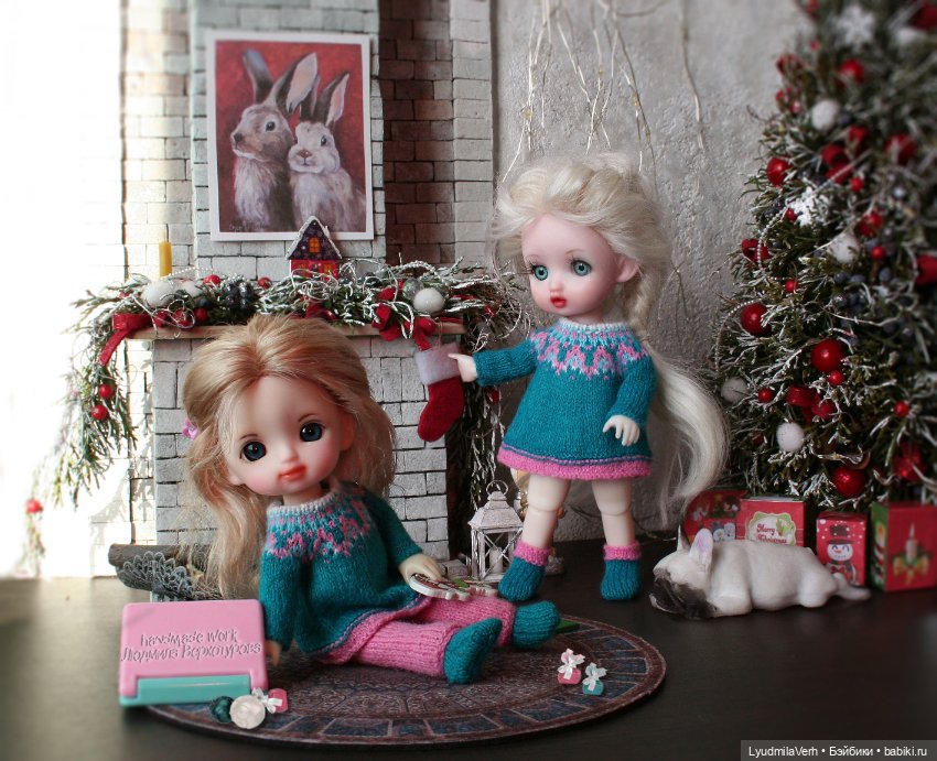 Мама елку украшала — Мебель для кукол и домиков: фото