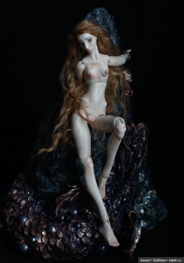 Андромеда — Авторские фарфоровые куклы (OOAK): ручная работа (фото 8)