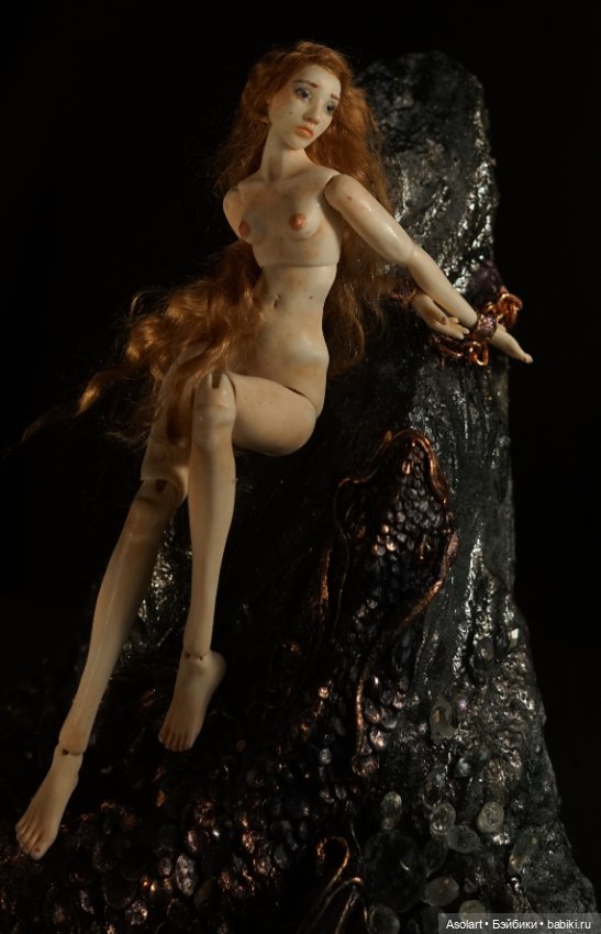 Андромеда — Авторские фарфоровые куклы (OOAK): ручная работа (фото 2)