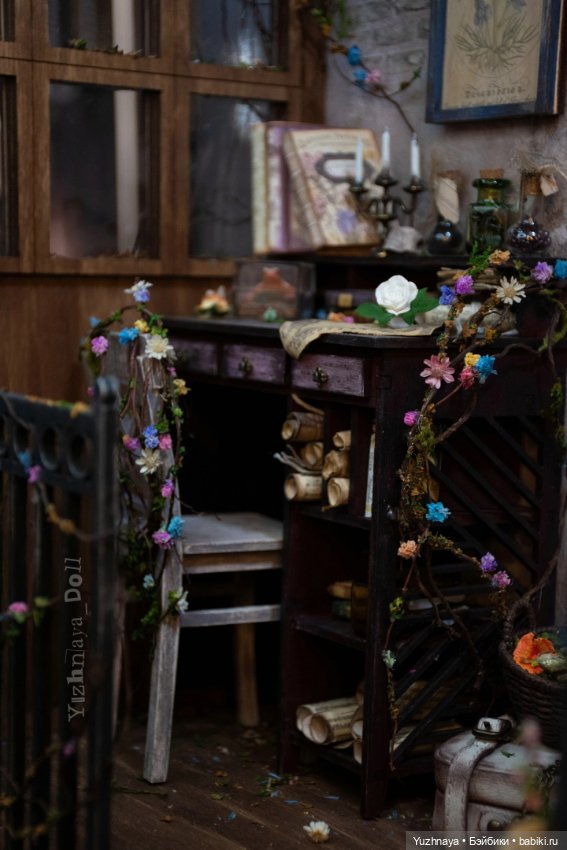 Старый чердак — Румбоксы и кукольные интерьеры: фото (фото 8)