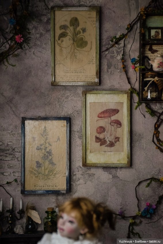 Старый чердак — Румбоксы и кукольные интерьеры: фото