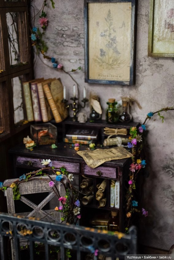 Старый чердак — Румбоксы и кукольные интерьеры: фото (фото 10)