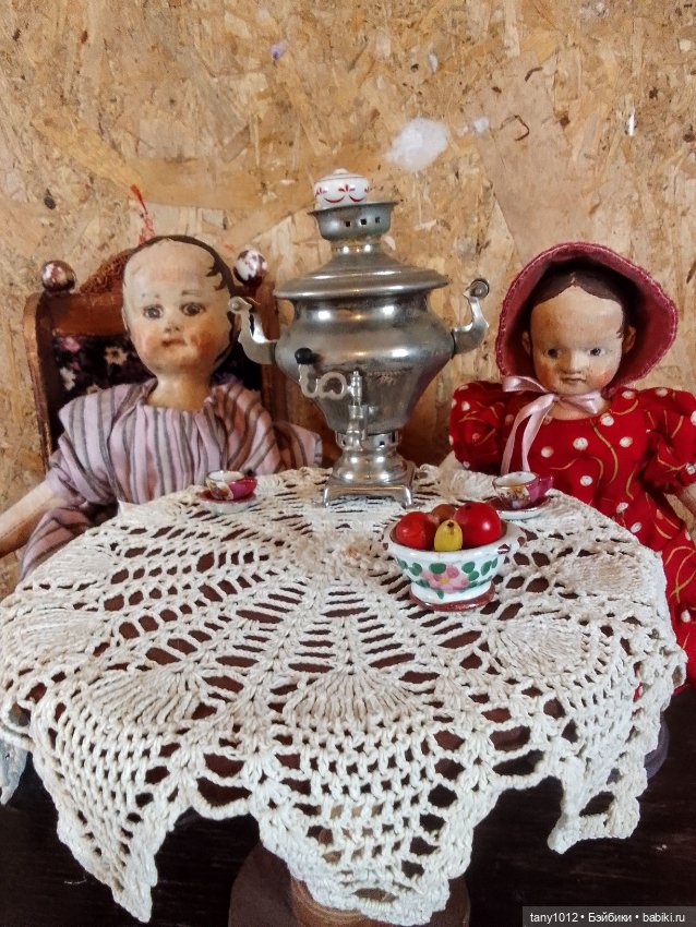 Мои Изанны — Авторские куклы в антикварном стиле: будуарные (фото 6)