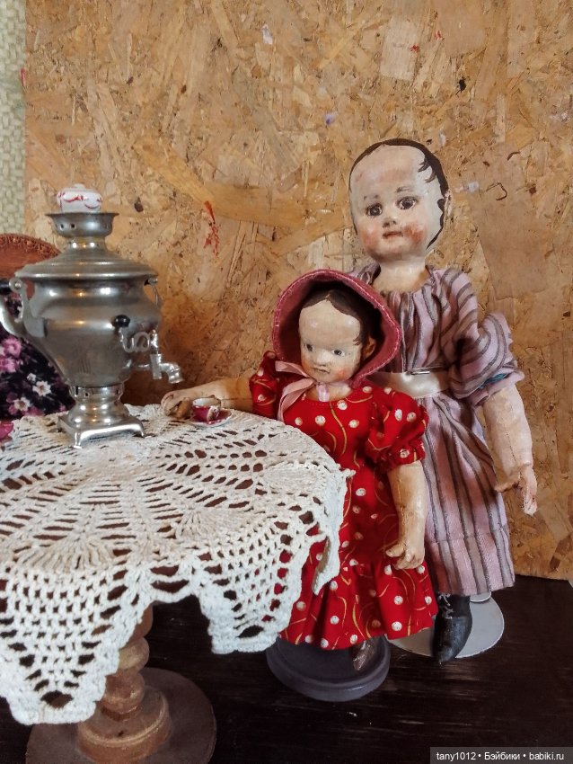 Мои Изанны — Авторские куклы в антикварном стиле: будуарные (фото 4)